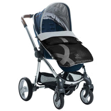 تحميل الصورة إلى عارض المعرض، The BlinkyWarm™ 5-in-1 Buggy Footmuff Raincover Black