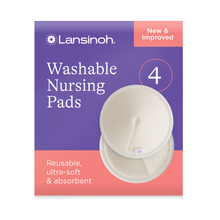 Carica l'immagine nel visualizzatore di Gallery, Lansinoh Washable Nursing Pads 4pk
