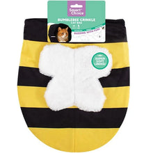 تحميل الصورة إلى عارض المعرض، 12 Pack Bumblebee Plush Crinkle Cat Bag 48cm x 36cm