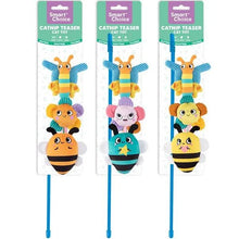 Charger l'image dans la galerie, 12 Pack Catnip Plush Animal Teaser Cat Toy 40cm Assorted