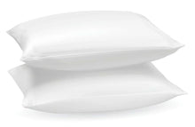 Load image into Gallery viewer, 2 Pack White Duck Feather Pillows