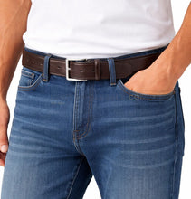 Carica l'immagine nel visualizzatore di Gallery, 12 Pack Mens Brown Double Stitched Leather Lined Belts