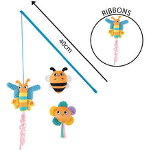 Charger l'image dans la galerie, 12 Pack Catnip Plush Animal Teaser Cat Toy 40cm Assorted