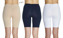 Carica l'immagine nel visualizzatore di Gallery, Ladies 2pk High Waisted Anti-Chafing Long Short Briefs