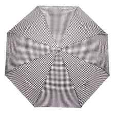 Lade das Bild in den Galerie-Viewer, Dogtooth Print Supermini Umbrella With Matching Sleeve