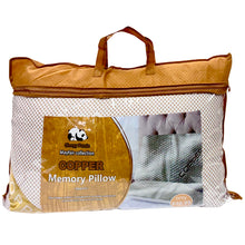 Load image into Gallery viewer, Mayfair Collection Copper Memory Foam Pillow