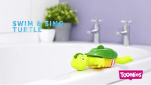 Carica l'immagine nel visualizzatore di Gallery, Tomy Bath Toy Swim and Sing Turtle