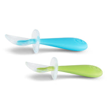 Lade das Bild in den Galerie-Viewer, Munchkin Gentle Scoop Silicone Training Spoons 2Pk