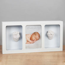 Carica l'immagine nel visualizzatore di Gallery, Bambino Triple Photo Frame & Casting Kit White