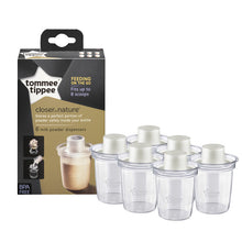 Carica l'immagine nel visualizzatore di Gallery, Tommee Tippee Closer to Nature Milk Powder Dispensers 6Pk