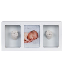 Carica l'immagine nel visualizzatore di Gallery, Bambino Triple Photo Frame & Casting Kit White