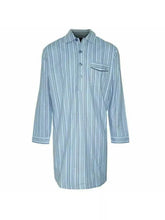 Load image into Gallery viewer, Champion Harrow Brushed Cotton Men's Nightshirt Stripe Print