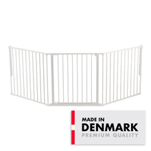 Load image into Gallery viewer, BabyDan Olaf X Wide Safety Gate & Fireguard 90 - 223cm
