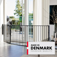 Load image into Gallery viewer, BabyDan Olaf X Wide Safety Gate & Fireguard 90 - 223cm