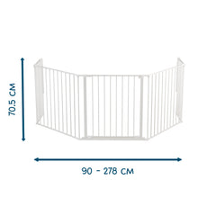 Load image into Gallery viewer, BabyDan Olaf XX Wide Safety Gate & Fireguard 90 - 278cm