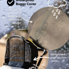 تحميل الصورة إلى عارض المعرض، The BlinkyWarm™ 5-in-1 Buggy Footmuff Raincover Black