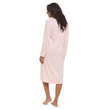 Load image into Gallery viewer, Ladies Soft Touch Polar Fleece Classic Pink Long Sleeve Nightdress by Wolf & Harte 6 Packs