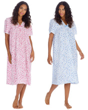 Afbeelding in Gallery-weergave laden, 12 Pack Ladies Open Back Woven Poplin Nightie