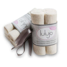 Charger l'image dans la galerie, Lulujo Organic Cotton Facecloths Set of 4