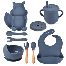 Load image into Gallery viewer, Little Lion 9 Piece Baby Weaning Sets Dishwasher Safe BPA Free