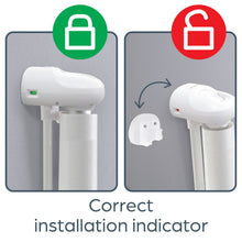 Carica l'immagine nel visualizzatore di Gallery, Dreambaby Glide 'n' Hide Retractable Stair Gate