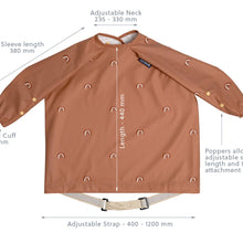 تحميل الصورة إلى عارض المعرض، Bibado Coverall Weaning Bib Chasing Rainbows