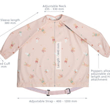 Carica l'immagine nel visualizzatore di Gallery, Bibado Coverall Weaning Bib Peppa Pig: Mess-Free Mealtime Solution for Toddlers