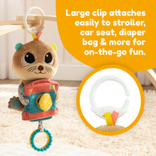 Load image into Gallery viewer, Lamaze Arty Says Cheese Otter Clip & Go