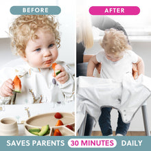 تحميل الصورة إلى عارض المعرض، Bibado Coverall Weaning Bib Serengeti Spaghetti