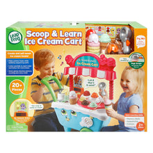 Load image into Gallery viewer, LeapFrog Interactive Musical Ice Cream Cart Toy with Educational Play Features