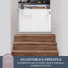 Carica l'immagine nel visualizzatore di Gallery, Dreambaby Glide 'n' Hide Retractable Stair Gate