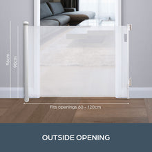 Carica l'immagine nel visualizzatore di Gallery, Dreambaby Glide 'n' Hide Retractable Stair Gate
