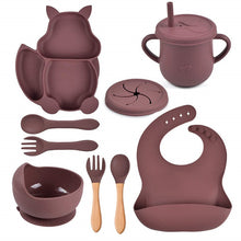 Load image into Gallery viewer, Little Lion 9 Piece Baby Weaning Sets Dishwasher Safe BPA Free