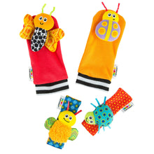 Lade das Bild in den Galerie-Viewer, Lamaze Gardenbug Wrist Rattle & Footfinder Set