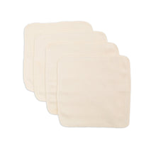 Charger l'image dans la galerie, Lulujo Organic Cotton Facecloths Set of 4