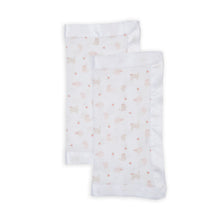 Load image into Gallery viewer, Lulujo Muslin Security Comforter Blanket 2pk