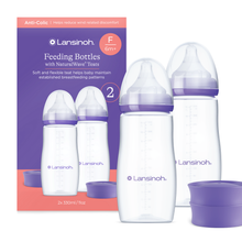 Carica l'immagine nel visualizzatore di Gallery, Lansinoh Feeding Bottle 330ml x2