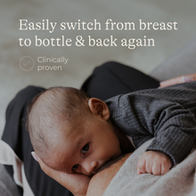 Carica l'immagine nel visualizzatore di Gallery, Lansinoh Feeding Bottle Starter Set Extra Small & Small Plastic