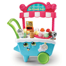 Load image into Gallery viewer, LeapFrog Interactive Musical Ice Cream Cart Toy with Educational Play Features