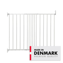 Load image into Gallery viewer, BabyDan Liva Wall Mounted Safety Gate 62.5 - 106.8cm White