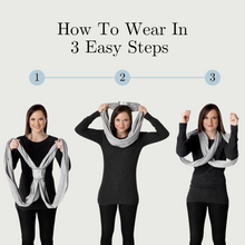 تحميل الصورة إلى عارض المعرض، Baby K'tan Original Baby Carrier Grey XS