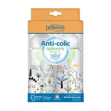 Lade das Bild in den Galerie-Viewer, Dr Brown's Options+ Anti-Colic Designer Bottles 270ml Twin Pack