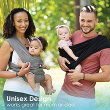 تحميل الصورة إلى عارض المعرض، Baby K'tan Slings Baby K’tan Breeze Baby Carrier - Black