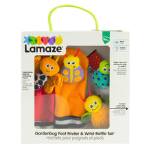 Lade das Bild in den Galerie-Viewer, Lamaze Gardenbug Wrist Rattle & Footfinder Set