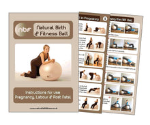Load image into Gallery viewer, Birth-Ease Natural Birth & Fitness Ball 65cm Silver