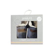 Charger l'image dans la galerie, Juddlies Organic Cottage Slippers 0-4 months