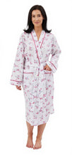 Lade das Bild in den Galerie-Viewer, Ladies Poly Cotton Floral Gowns Robes Wraps
