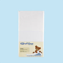 Load image into Gallery viewer, DK Fitted Cot Bed Sheet White 140 x 70cm
