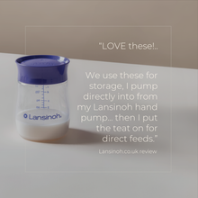 Load image into Gallery viewer, Lansinoh Milk Storage Bottles Pack Of 4
