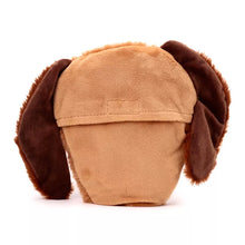 Load image into Gallery viewer, Sausage Dog Head Microwavable Plush Lavender Heat Pack
